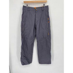 Burton Formula Womens MEDIUM Snow Pants Waterproof Snowboard Ski Solid GRAY